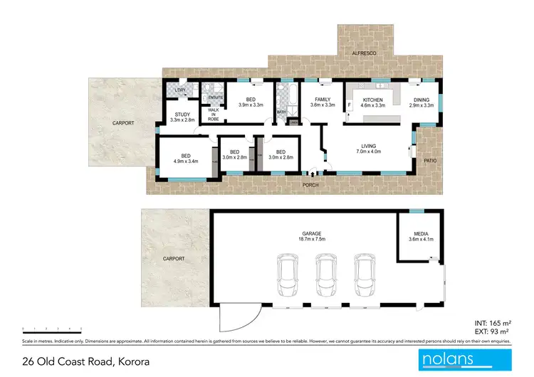 Floorplan of Homely house listing, 26 Old Coast Road, Korora NSW 2450