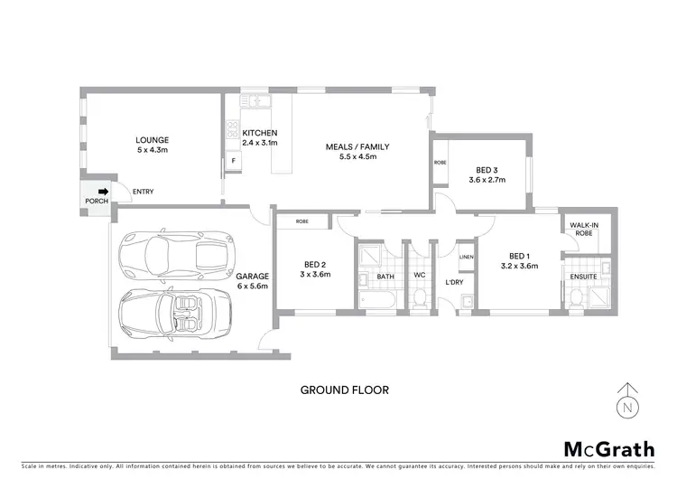 Floorplan of Homely house listing, 12 Roy Marika Street, Bonner ACT 2914