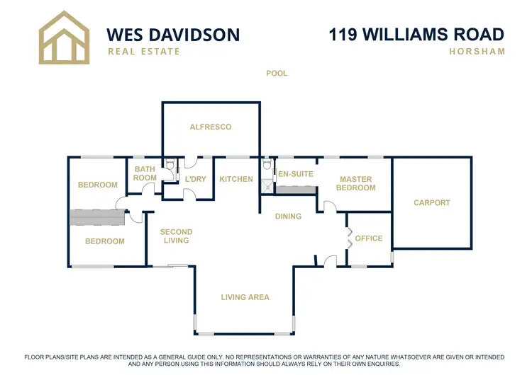 Floorplan of Homely house listing, 119 Williams Road, Horsham VIC 3400