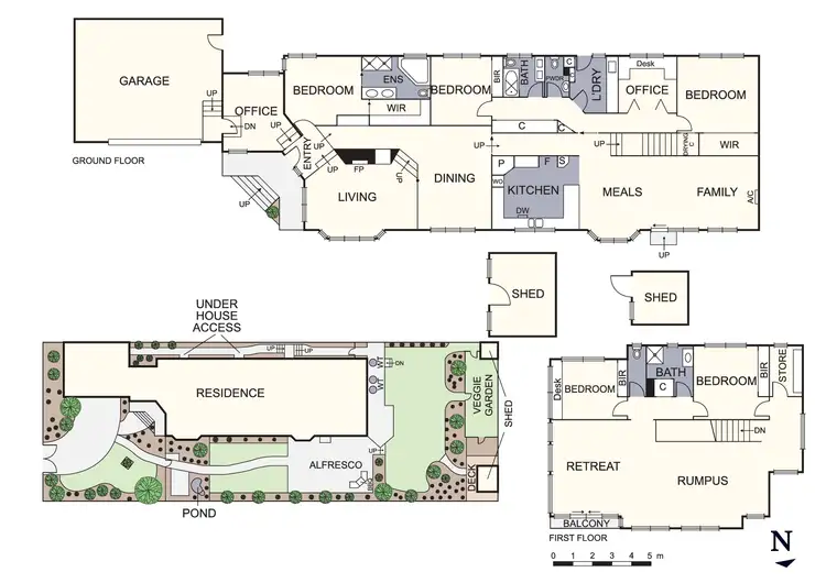 Floorplan of Homely house listing, 30 Woodvale Road, Boronia VIC 3155