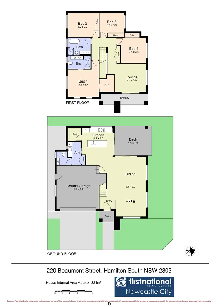 Floorplan of Homely house listing, 220 Beaumont Street, Hamilton South NSW 2303