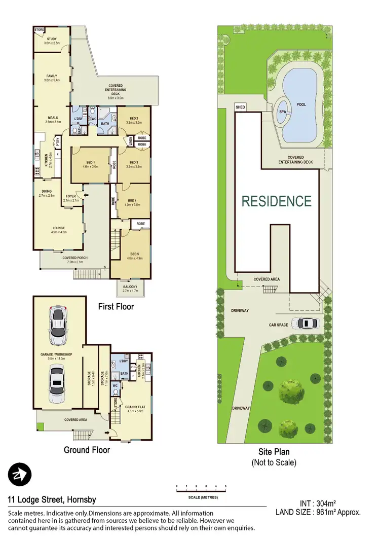 Floorplan of Homely house listing, 11 Lodge Street, Hornsby NSW 2077