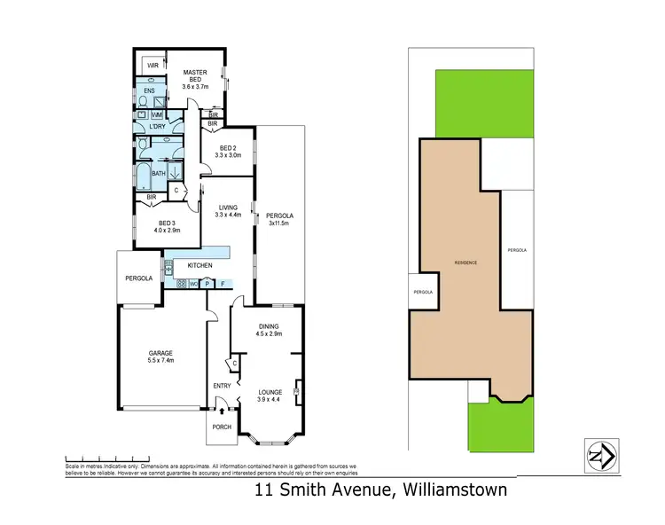 Floorplan of Homely house listing, 11 Smith Avenue, Williamstown VIC 3016