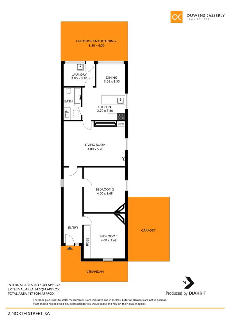 Floorplan of Homely house listing, 2 North Street, Norwood SA 5067
