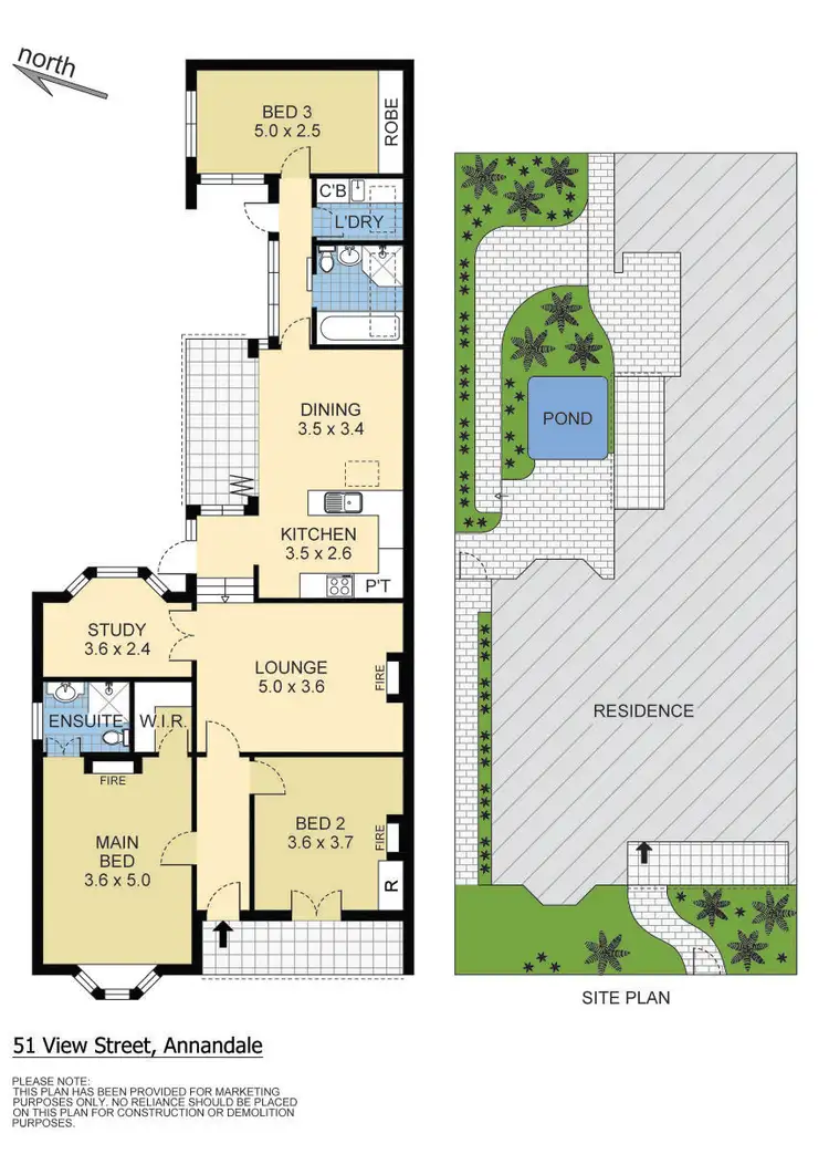 Floorplan of Homely house listing, 51 View Street, Annandale NSW 2038