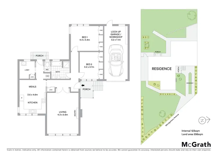 Floorplan of Homely house listing, 4 Montgomery Avenue, Hamlyn Heights VIC 3215
