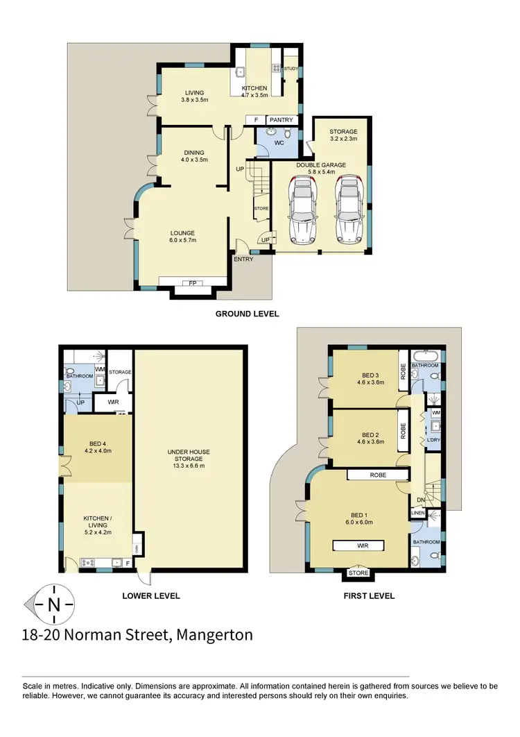 Floorplan of Homely house listing, 18-20 Norman Street, Mangerton NSW 2500