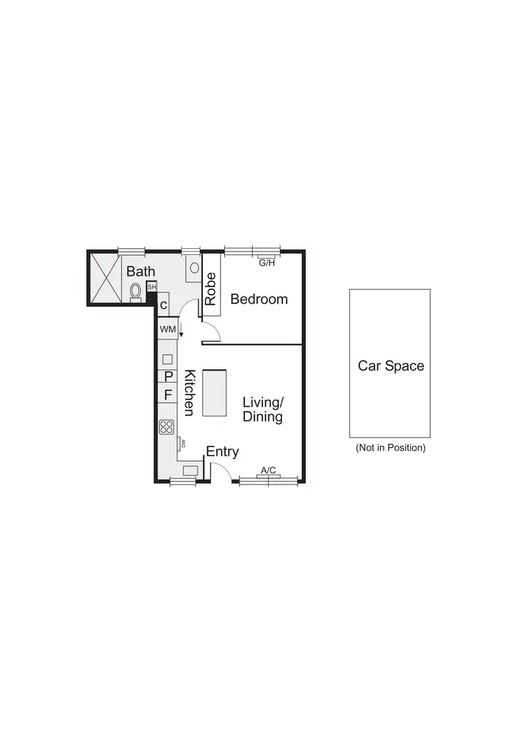 Floorplan of Homely apartment listing, 9/91 Ormond Road, Elwood VIC 3184