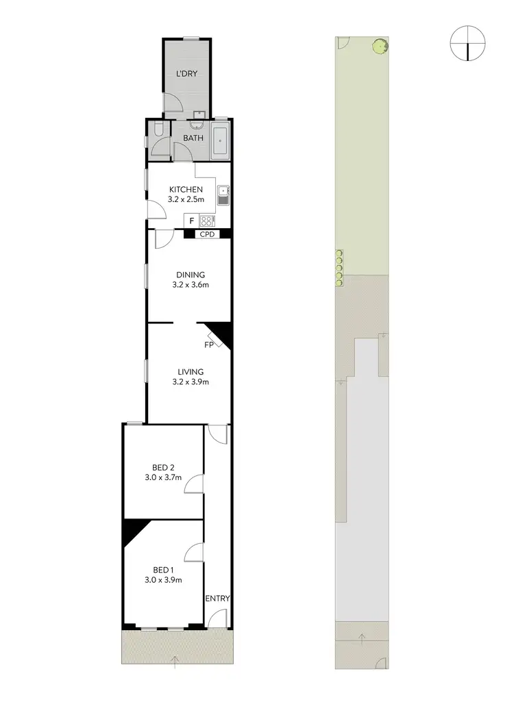 Floorplan of Homely house listing, 23 Cuthbert Street, Queens Park NSW 2022
