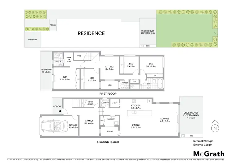 Floorplan of Homely house listing, 84a Coonong Road, Gymea Bay NSW 2227