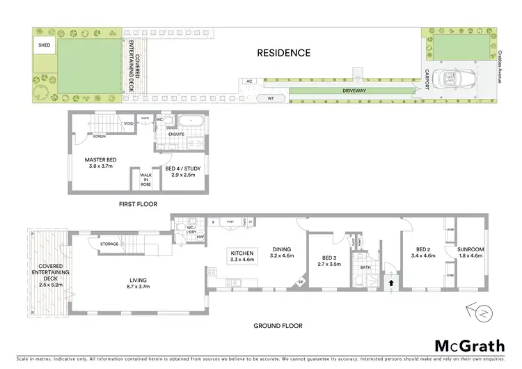 Floorplan of Homely house listing, 13a Crabbes Avenue, Willoughby NSW 2068