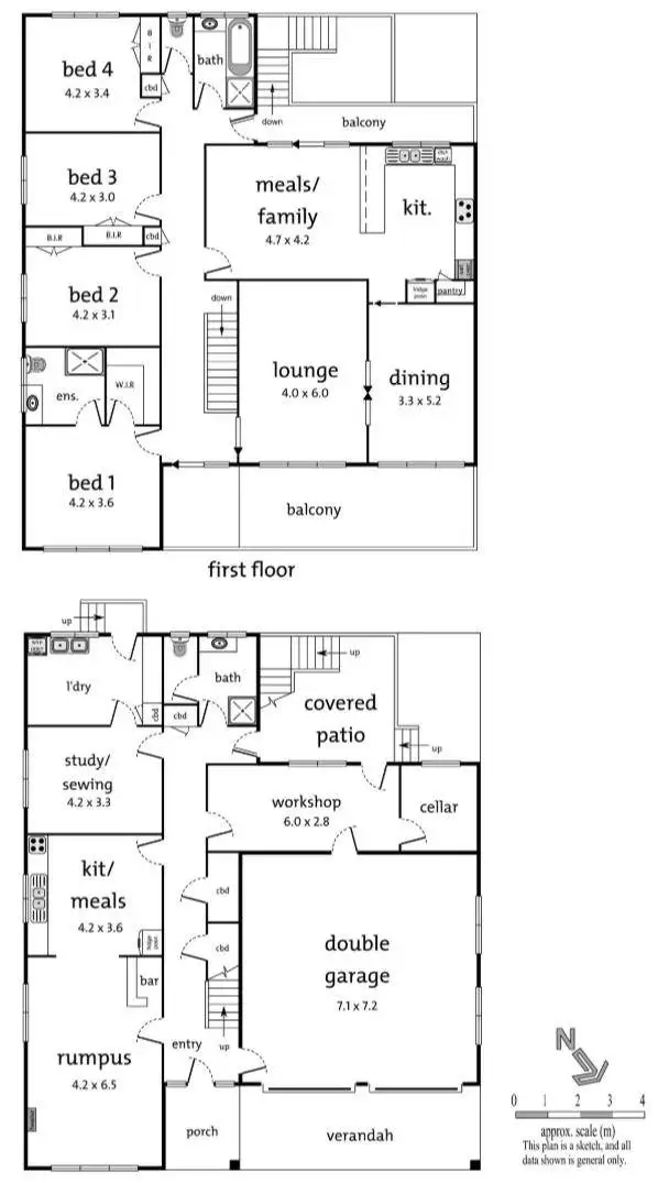 Floorplan of Homely house listing, 5 Jackson Street, Croydon VIC 3136