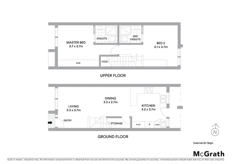 Floorplan of Homely townhouse listing, 33/2 Rouseabout Street, Lawson ACT 2617