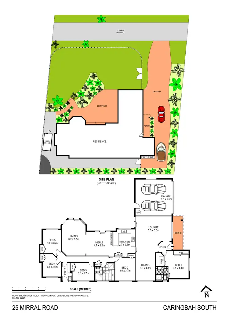 Floorplan of Homely house listing, 25 Mirral Road, Caringbah South NSW 2229