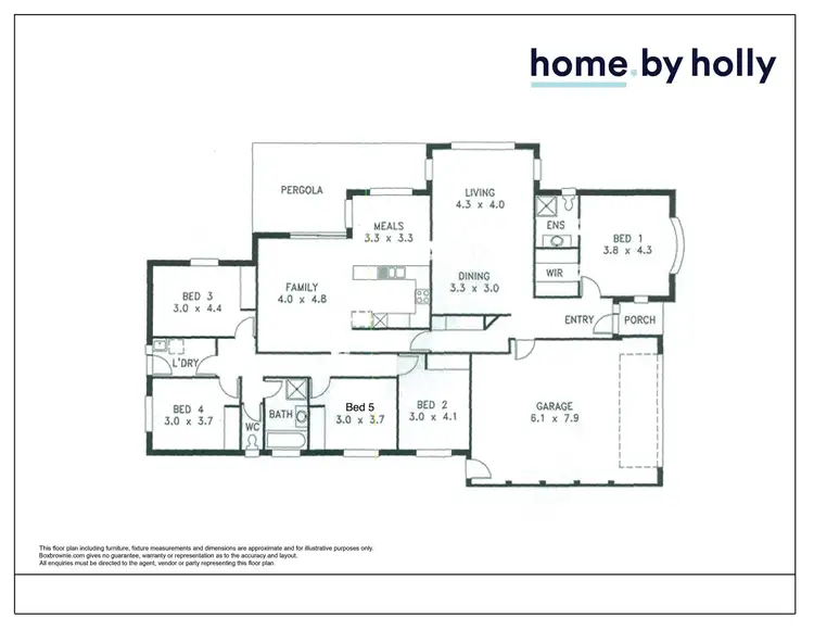 Floorplan of Homely house listing, Address available on request