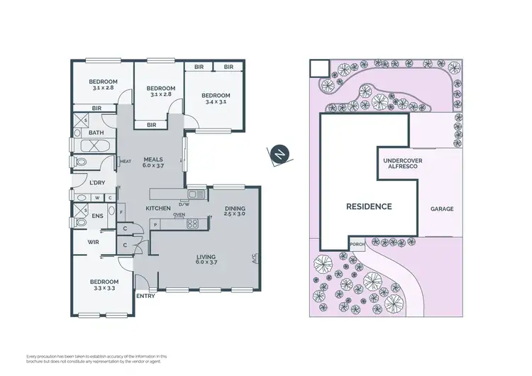 Floorplan of Homely house listing, 56 Derby Drive, Epping VIC 3076