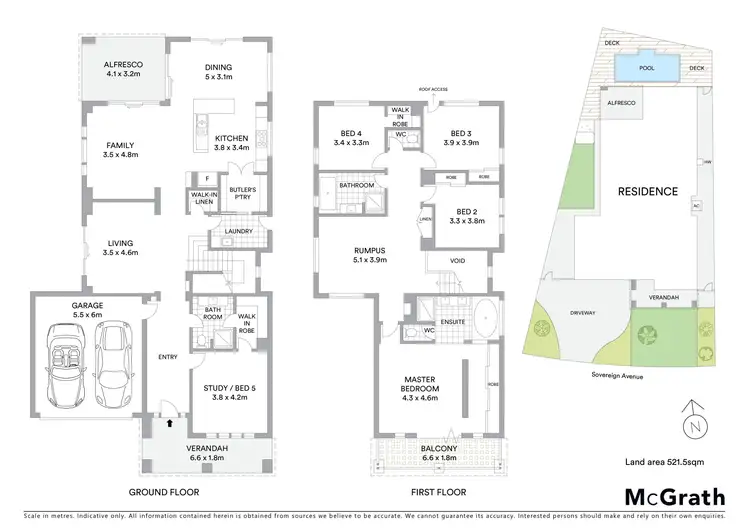 Floorplan of Homely house listing, 44 Sovereign Avenue, Kellyville Ridge NSW 2155