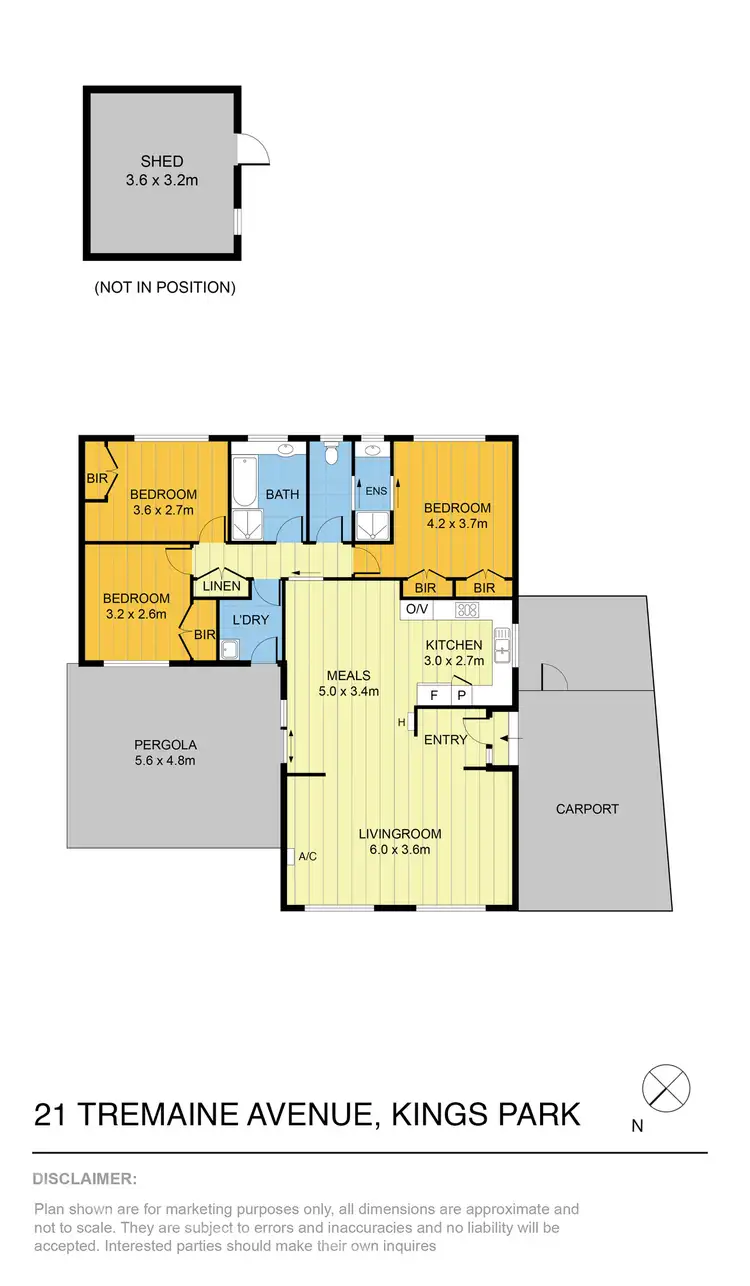 Floorplan of Homely house listing, 21 Tremaine Avenue, Kings Park VIC 3021