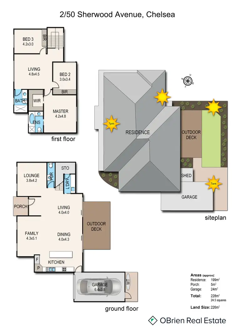 Floorplan of Homely unit listing, 2/50 Sherwood Avenue, Chelsea VIC 3196