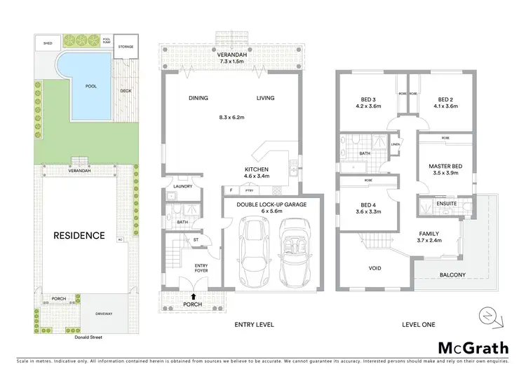 Floorplan of Homely house listing, 39 Donald Street, Hurstville NSW 2220