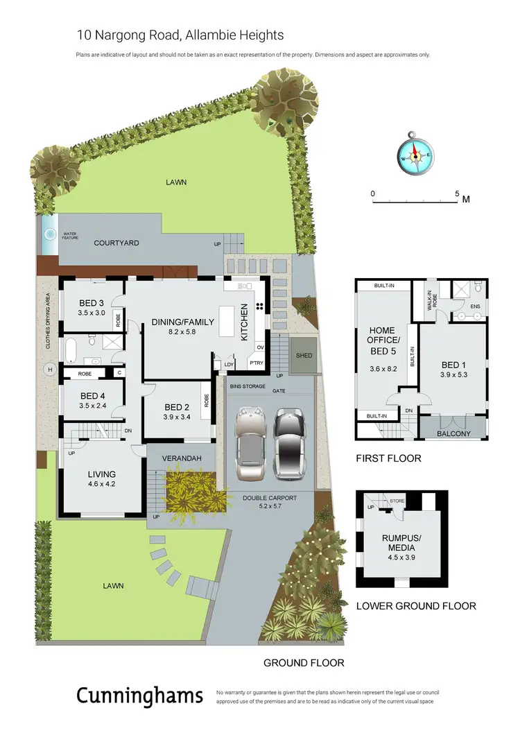 Floorplan of Homely house listing, 10 Nargong Road, Allambie Heights NSW 2100