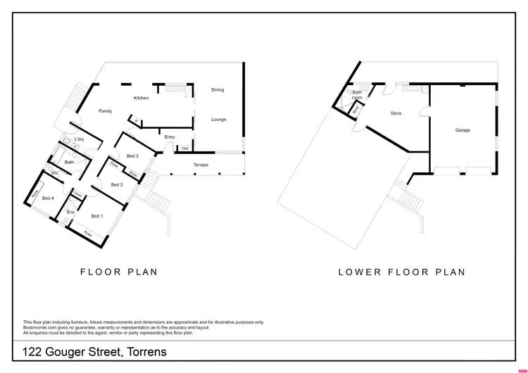 Floorplan of Homely house listing, 122 Gouger Street, Torrens ACT 2607