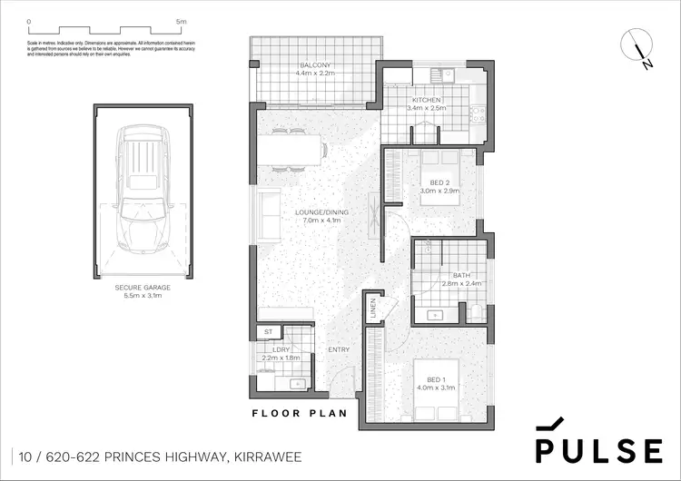 Floorplan of Homely unit listing, 10/620-622 Princes Highway, Kirrawee NSW 2232