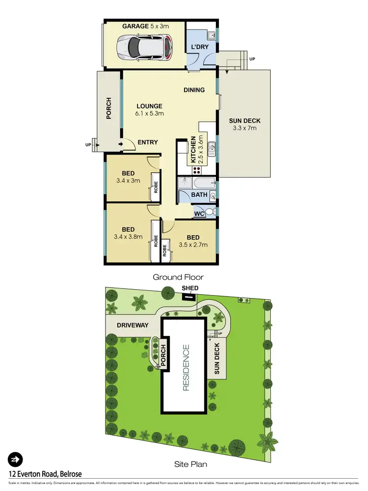 Floorplan of Homely house listing, 12 Everton Road, Belrose NSW 2085
