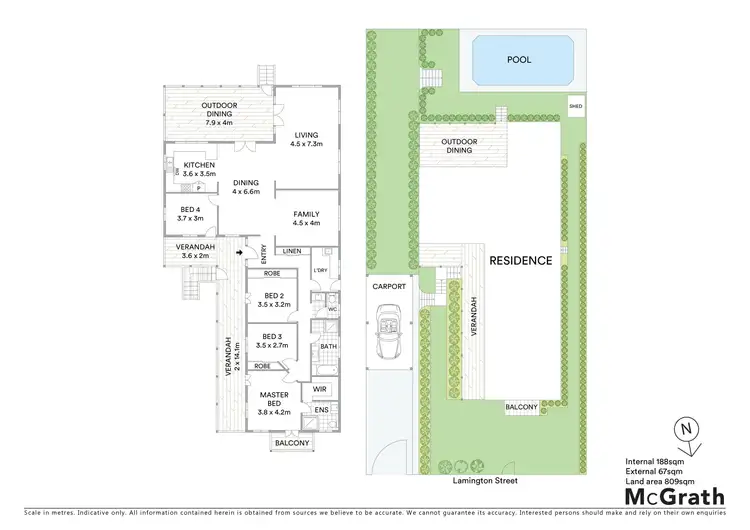 Floorplan of Homely house listing, 5 Lamington Street, The Range QLD 4700