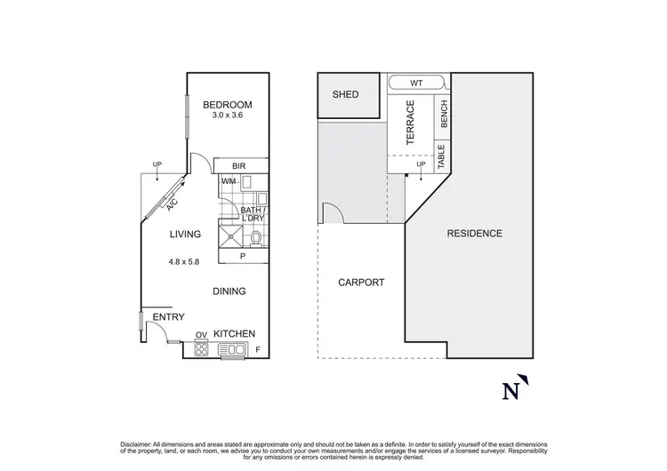 Floorplan of Homely unit listing, 3/52 Elder Street, Watsonia VIC 3087