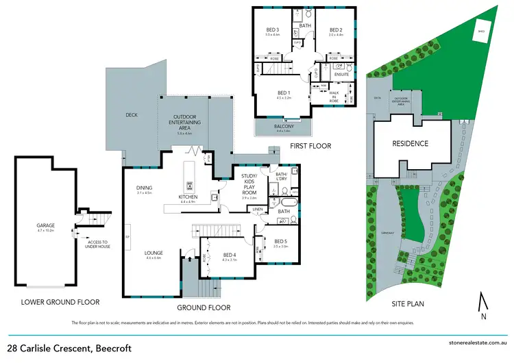 Floorplan of Homely house listing, 28 Carlisle Crescent, Beecroft NSW 2119
