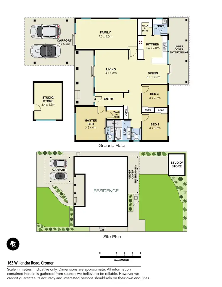 Floorplan of Homely house listing, 163 Willandra Road, Cromer NSW 2099
