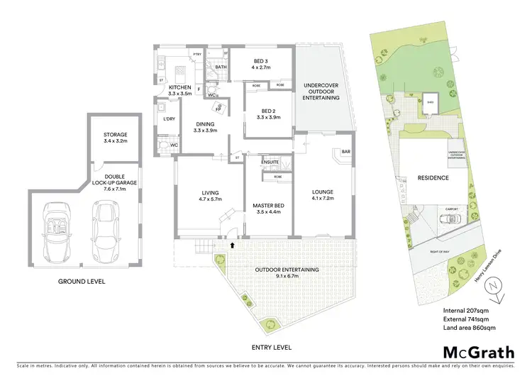 Floorplan of Homely house listing, 33 Richmond Avenue, Padstow Heights NSW 2211