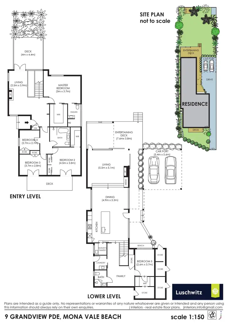 Floorplan of Homely house listing, 9 Grandview Parade, Mona Vale NSW 2103