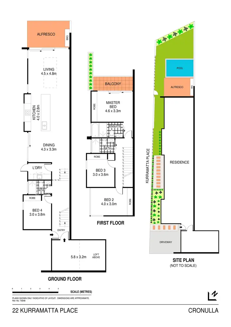 Floorplan of Homely house listing, 22 Kurramatta Place, Cronulla NSW 2230