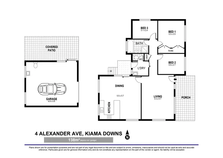 Floorplan of Homely house listing, 4 Alexander Avenue, Kiama Downs NSW 2533