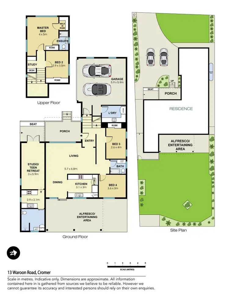 Floorplan of Homely house listing, 13 Waroon Road, Cromer NSW 2099
