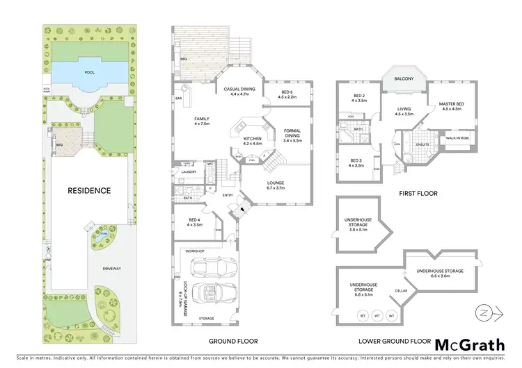 Floorplan of Homely house listing, 71 Nicholson Parade, Cronulla NSW 2230