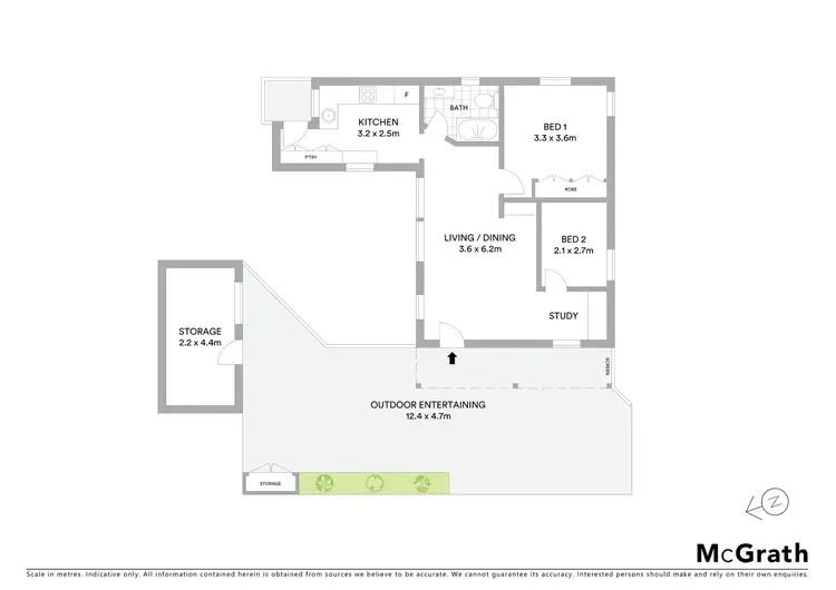 Floorplan of Homely unit listing, 5/80 West Esplanade, Manly NSW 2095