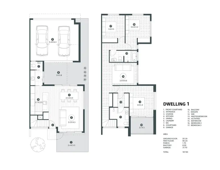 Floorplan of Homely house listing, 1 & 2/10 Richland Road, Newton SA 5074