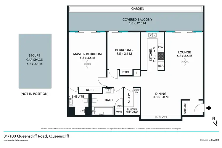 Floorplan of Homely apartment listing, 31/100-106 Queenscliff Road, Queenscliff NSW 2096