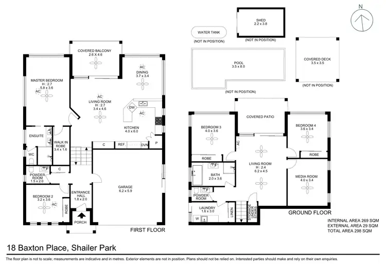 Floorplan of Homely house listing, 18 Baxton Place, Shailer Park QLD 4128