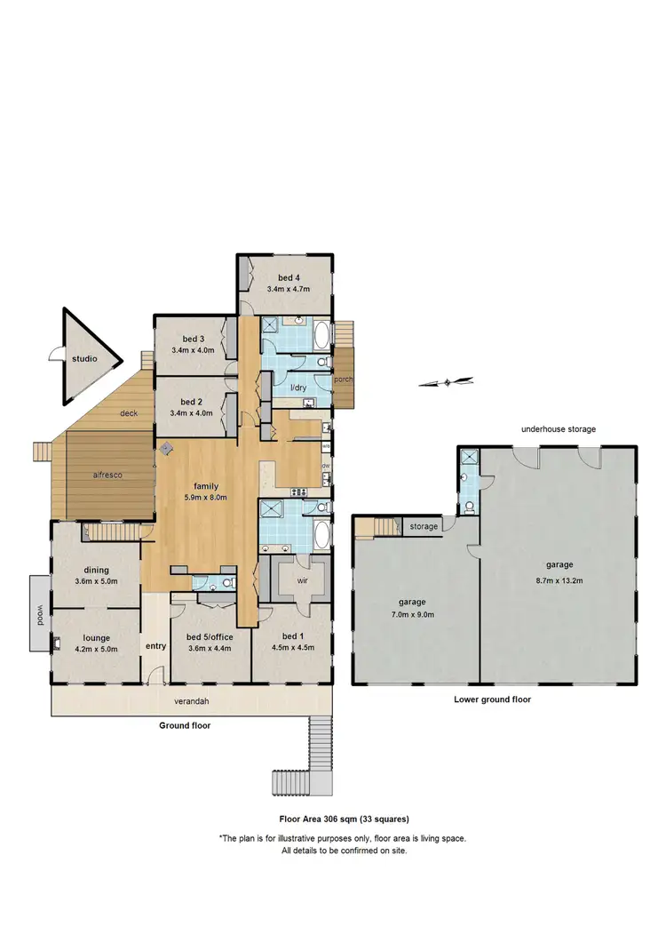 Floorplan of Homely house listing, 18 Edward Road, Chirnside Park VIC 3116