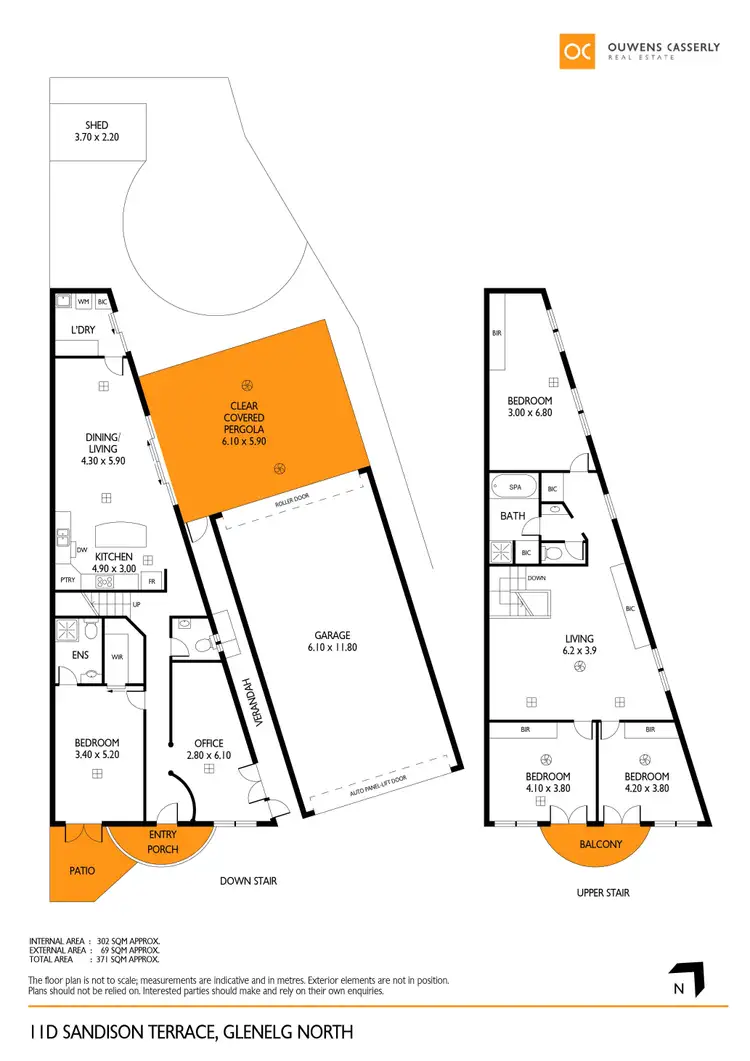 Floorplan of Homely house listing, 11D Sandison Terrace, Glenelg North SA 5045