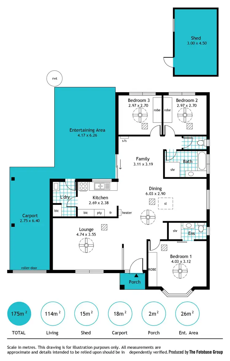 Floorplan of Homely house listing, 28 Sampson Crescent, Old Reynella SA 5161