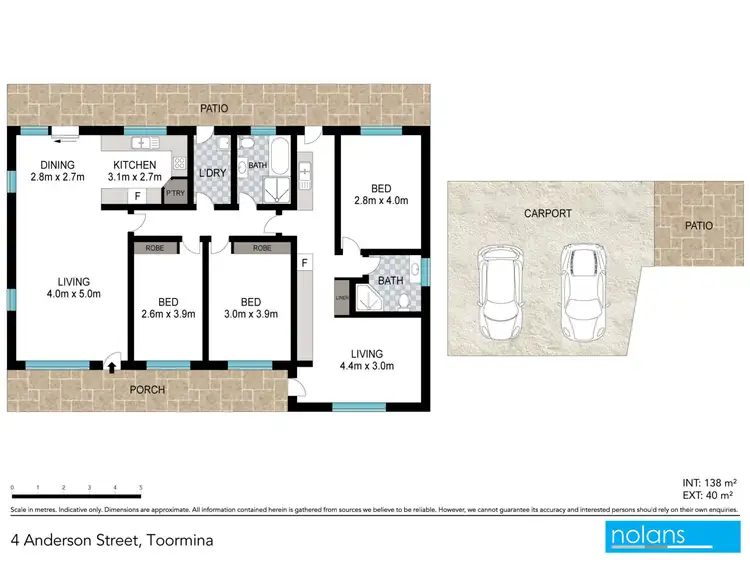 Floorplan of Homely house listing, 4 Anderson Street, Toormina NSW 2452