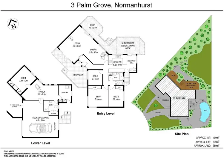 Floorplan of Homely house listing, 3 Palm Grove, Normanhurst NSW 2076