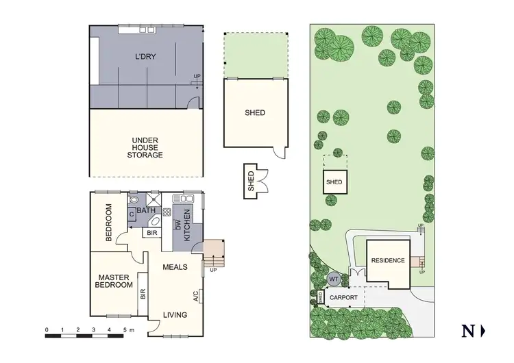 Floorplan of Homely house listing, 12 Opie Street, Ferntree Gully VIC 3156