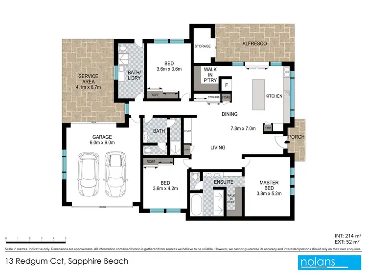 Floorplan of Homely house listing, 13 Red Gum Circuit, Sapphire Beach NSW 2450