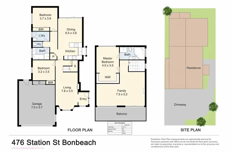 Floorplan of Homely house listing, 476 Station Street, Bonbeach VIC 3196